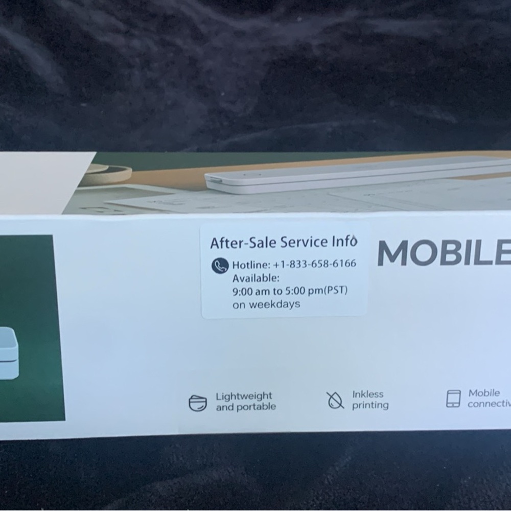 Mobile Printer with Inkless Printing